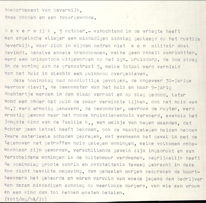 1940 10 03 ANP bericht bom Grensstraat 800.jpg